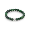 Hot Alexander Lyngaard ColorUp Green Tiger Eye  6 mm armbånd Til Menn | Armbånd