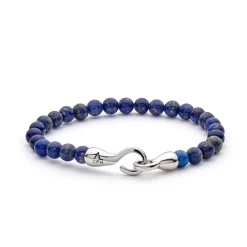 Online Alexander Lyngaard Lapis with Hook Clasp 6mm Til Menn