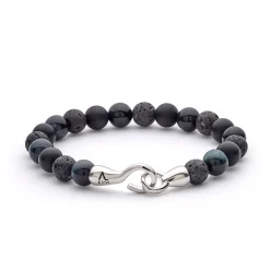 Online Alexander Lyngaard Paris with Hook Clasp 8mm Til Menn