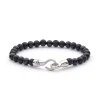 Clearance Alexander Lyngaard Paris with Hook Clasp 6mm Til Menn