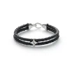 New Bolo Leather with Hook Clasp armbånd Til Menn | Armbånd
