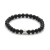 Outlet ColorUp Onyx Matte 6mm armbånd Til Menn | Armbånd