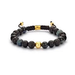 Fashion ColorUp Paris Braided 8 mm armbånd Til Menn | Armbånd