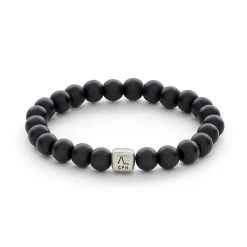 Hot ColorUp Onyx Matte 8mm armbånd Til Menn | Armbånd