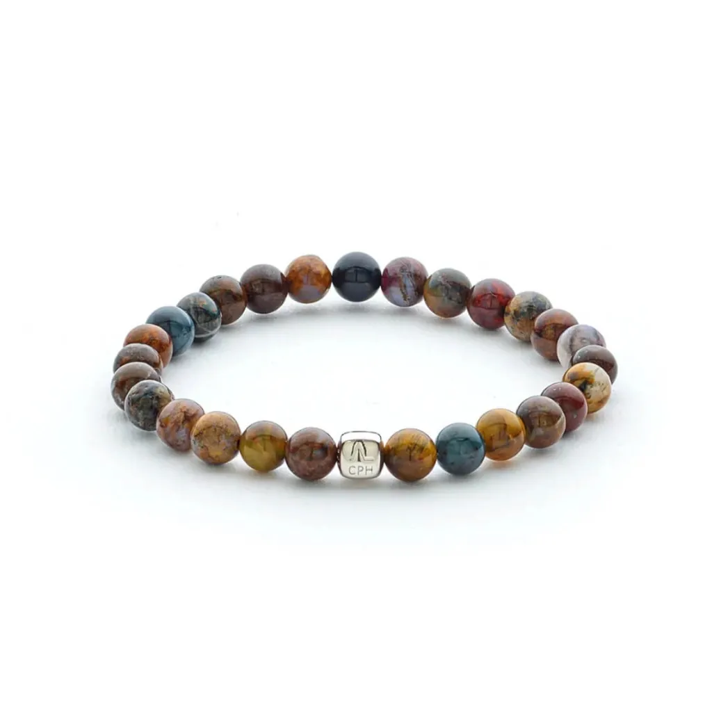 Discount Pietersite 6 mm Til Menn | Armbånd