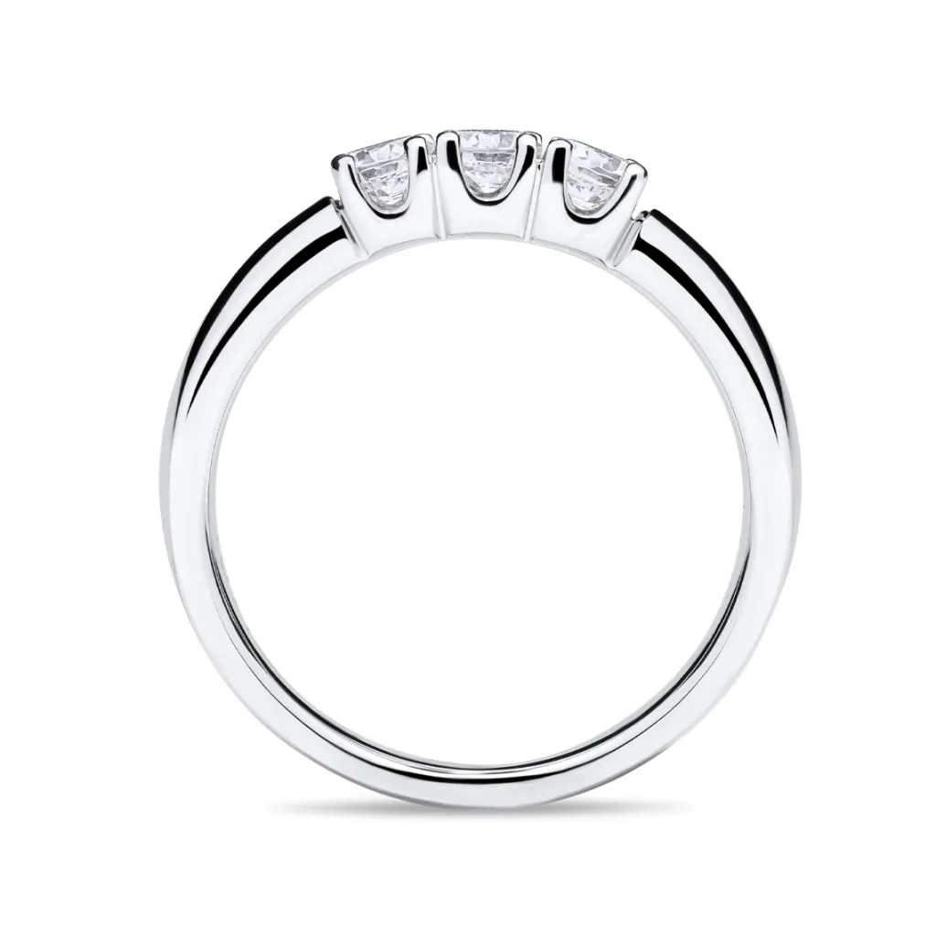Hot Alliansering Rome 3x0,15ct Ringer