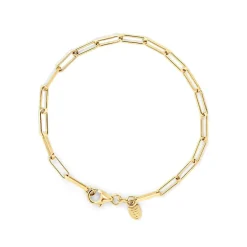 Online Armbånd med ankerdesign i gult gull Armbånd