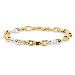 Best Armlenke i hvitt og gult gull Armbånd