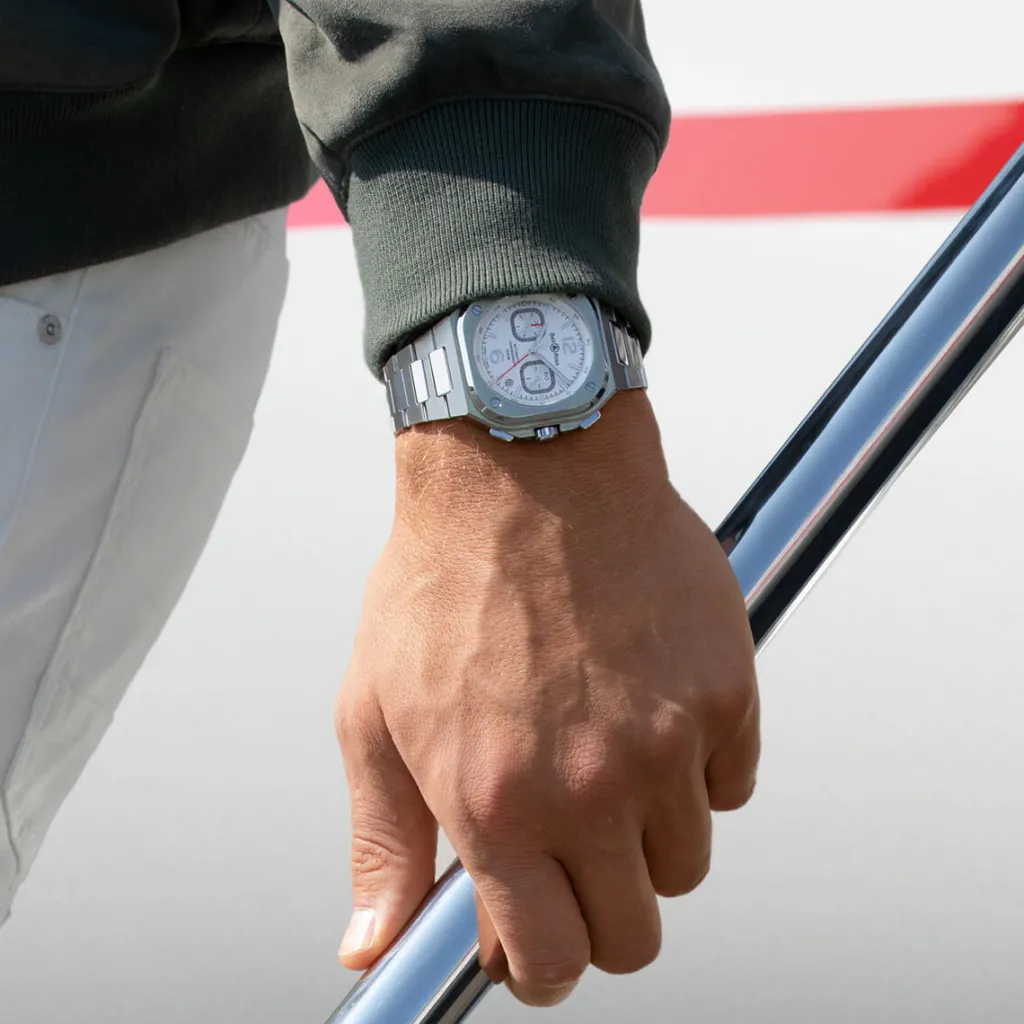 Outlet Bell & Ross BR05 White Hawk Limited edition Til Han