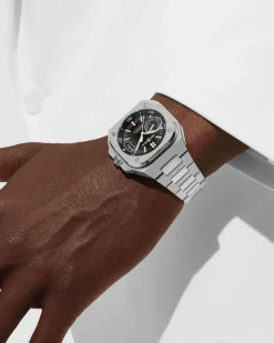 New Bell & Ross BR-X5 Black Steel 41 mm Til Han