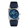 Clearance BR 03-92 Blue Steel 42 mm Til Han
