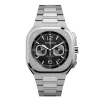Outlet BR 05 Chrono Black Steel 42 mm Til Han