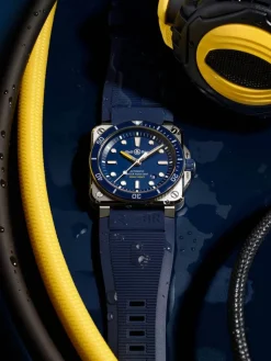 Sale BR 03-92 Diver Blue 42 mm Til Han