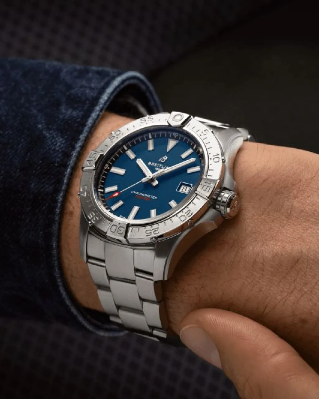 New Avenger Automatic blå 42 mm Til Han