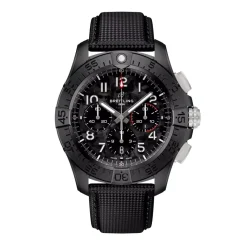 Outlet Avenger B01 Chronograph Night Mission sort 44 mm Dykkerklokker | Til Han