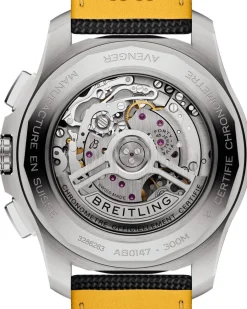 Clearance Avenger B01 Chronograph sort 44 mm Dykkerklokker | Til Han