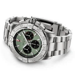 Best Avenger B01 Chronograph grønn 44 mm Dykkerklokker | Til Han