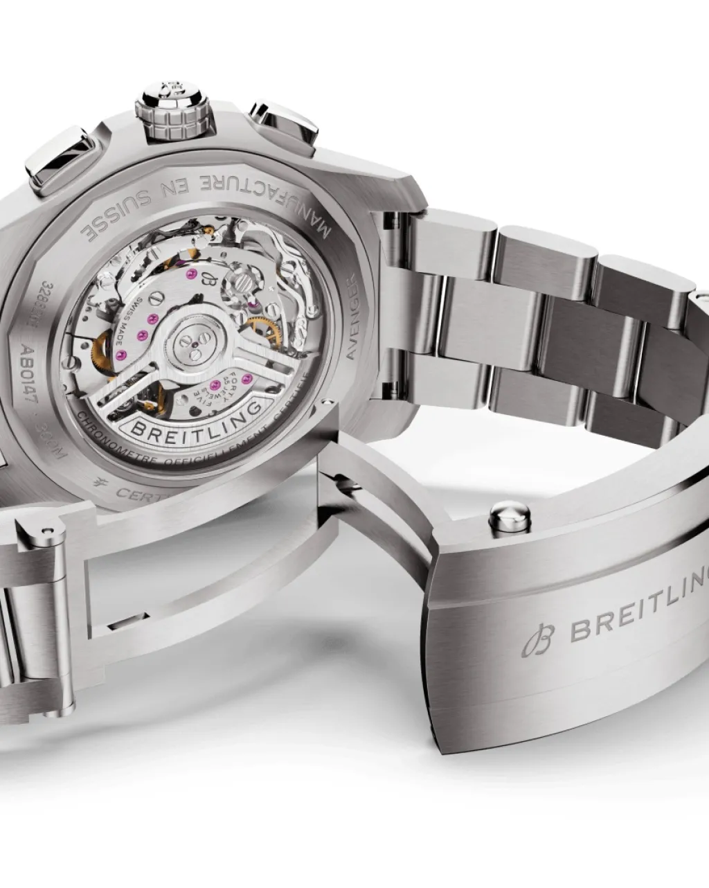 Best Avenger B01 Chronograph grønn 44 mm Dykkerklokker | Til Han