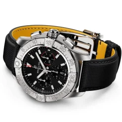 Clearance Avenger B01 Chronograph sort 44 mm Dykkerklokker | Til Han