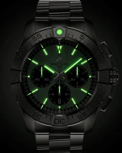 Best Avenger B01 Chronograph grønn 44 mm Dykkerklokker | Til Han