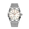 Outlet Chronomat 32 mm hvit perlemor og diamanter Klokker Med Diamanter | Til Henne