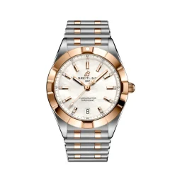 New Chronomat 32 mm rødt gull og stål Two Tone Klokker | Til Henne