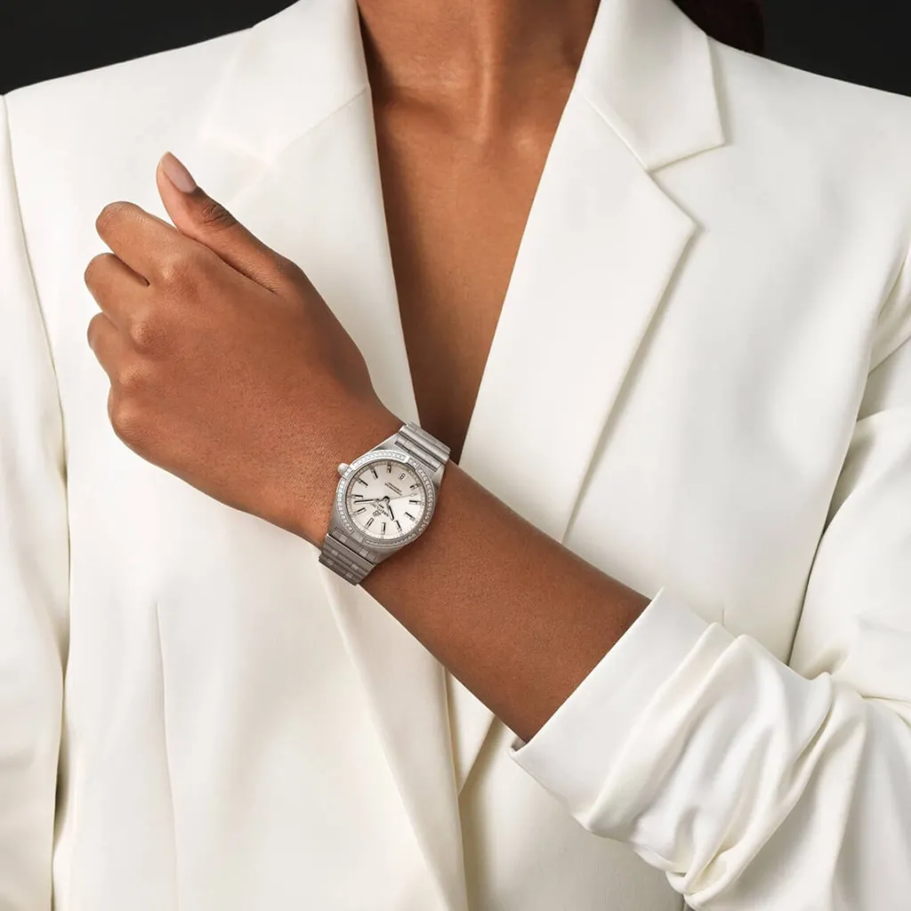Outlet Chronomat 32 mm SuperQuartz diamantbezel Til Henne