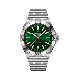 Fashion Chronomat Automatic GMT 40 mm grønn skive Til Han