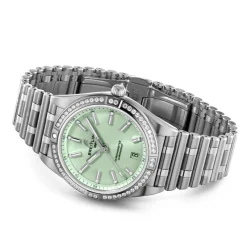 Discount Chronomat Automatic 36 mm grønn skive og diamanter Klokker Med Diamanter | Til Henne