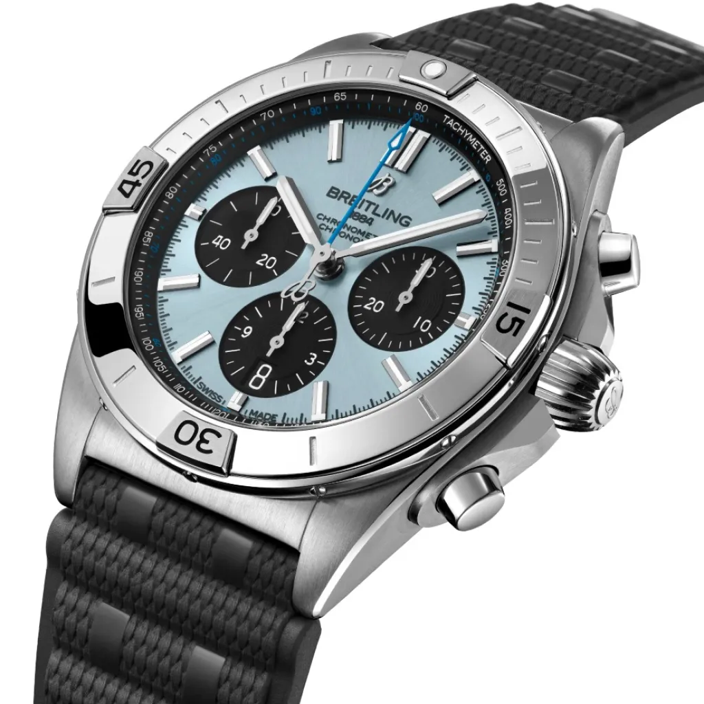 New Chronomat B01 Chrono Ice Blue 42 mm Til Han