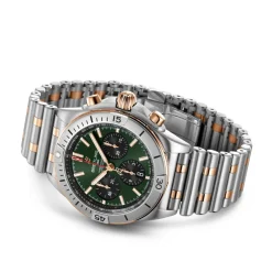 Discount Chronomat B01 Chrono rustfritt stål og rødt gull 42mm Til Han