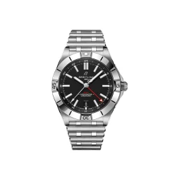 Outlet Chronomat GMT sort 40 mm Til Han