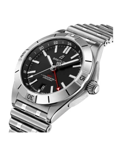 Outlet Chronomat GMT sort 40 mm Til Han