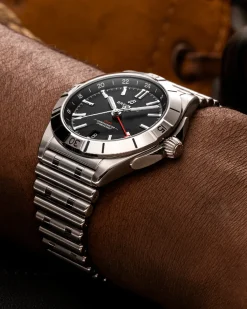 Outlet Chronomat GMT sort 40 mm Til Han