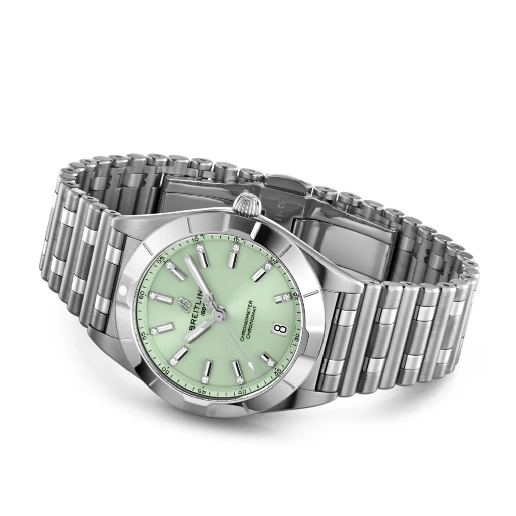 Best Chronomat grønn 32 mm Til Henne