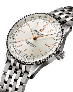 Sale Navitimer Automatic hvit 36 mm Til Henne