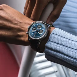 Sale Navitimer B01 Chronograf blå 41 mm Til Han