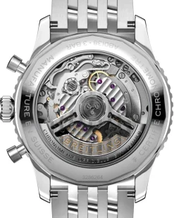 Outlet Navitimer B01 Chronograph 43 mm svart skive Til Han