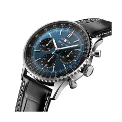 Sale Navitimer B01 Chronograf blå 41 mm Til Han