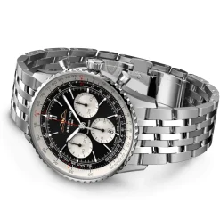 Outlet Navitimer B01 Chronograph 43 mm svart skive Til Han