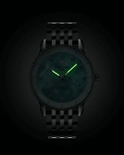 Outlet Navitimer blå perlemorskive 32 mm Til Han