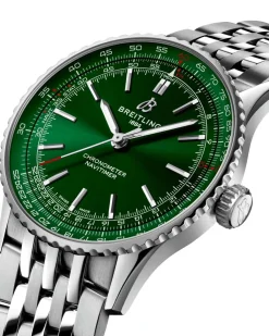 Best Navitimer grønn 41 mm Til Han