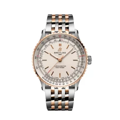 Discount Navitimer rødt gull og rustfritt stål 41 mm Til Han
