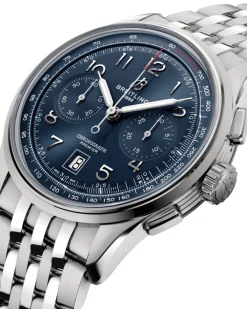 Sale Premier B01 Chronograph stål 42 mm Til Han