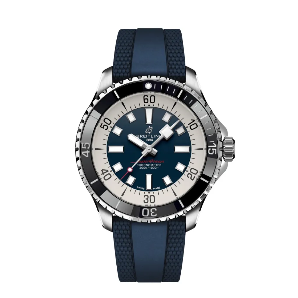 Sale SuperOcean Automatic 44 mm blå Dykkerklokker | Til Han