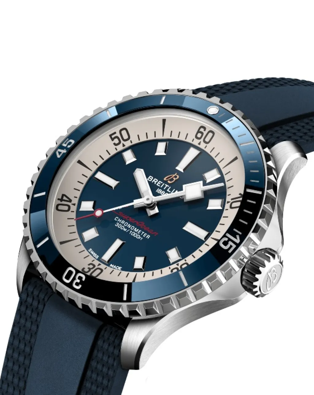 Sale Superocean Automatic 42 mm blå Dykkerklokker | Til Han