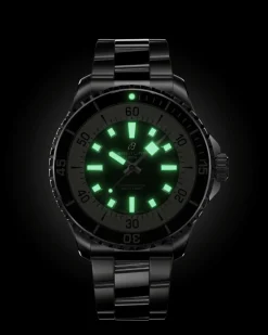 Sale Superocean Automatic 44 mm svart skive Dykkerklokker | Til Han
