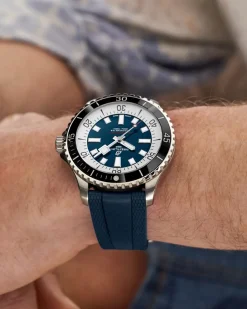 Sale SuperOcean Automatic 44 mm blå Dykkerklokker | Til Han
