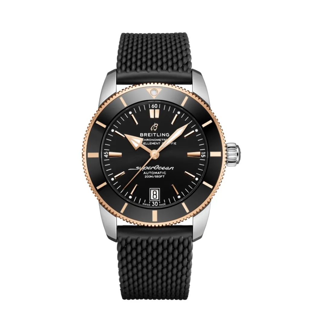 Best Superocean Heritage B20 Automatic 42 mm sort skive Dykkerklokker | Til Han