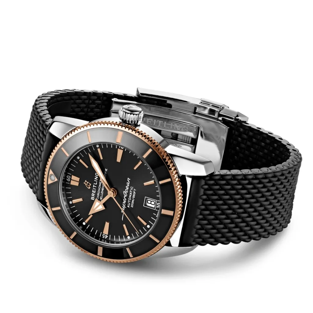 Best Superocean Heritage B20 Automatic 42 mm sort skive Dykkerklokker | Til Han
